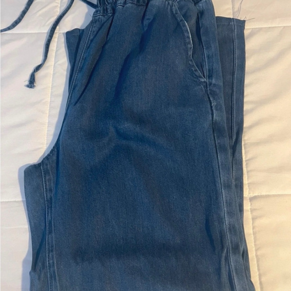 Wax Jean Dark Blue Pull on Pants